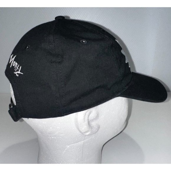 Rick & Morty HEADS Adult-swim ADJUSTABLE BLACK Hat Cap EMBROIDERED Adult Swim - Picture 5 of 9